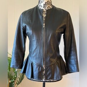 Real leather, beautiful jacket